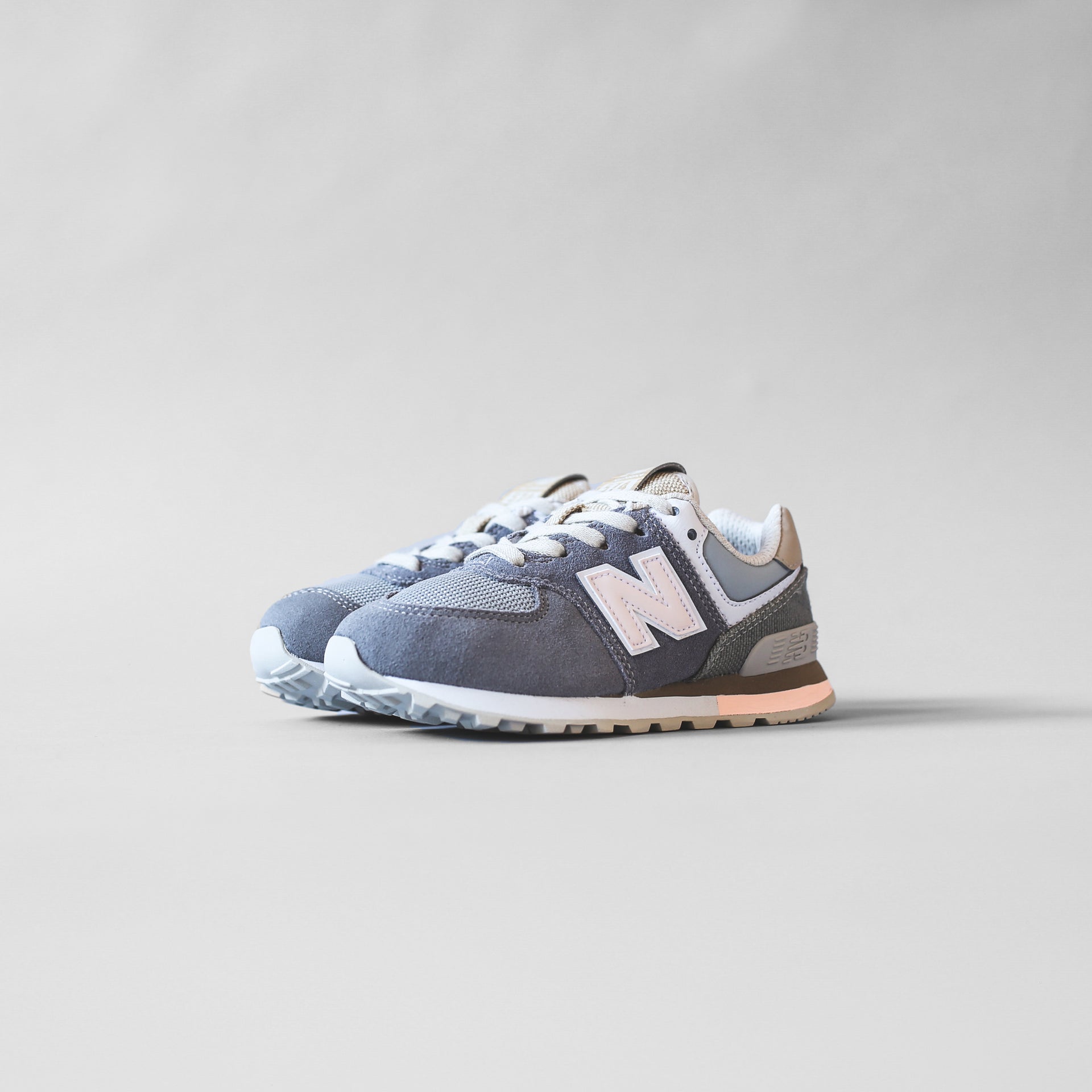 New Balance Kids PC574SG - Gunmetal / Steel