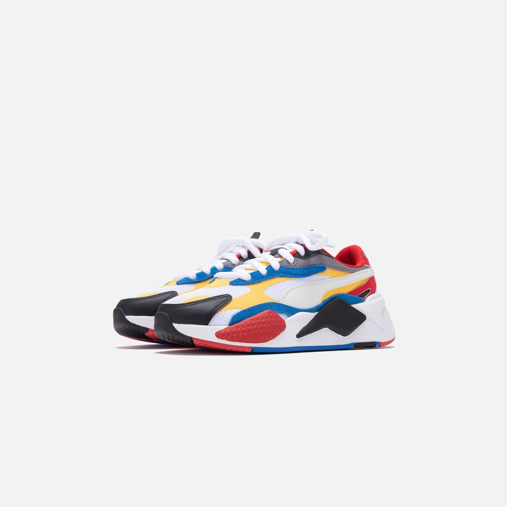 Puma Grade Scool RS-X3 Rubiks Cube - White / Blue / Red