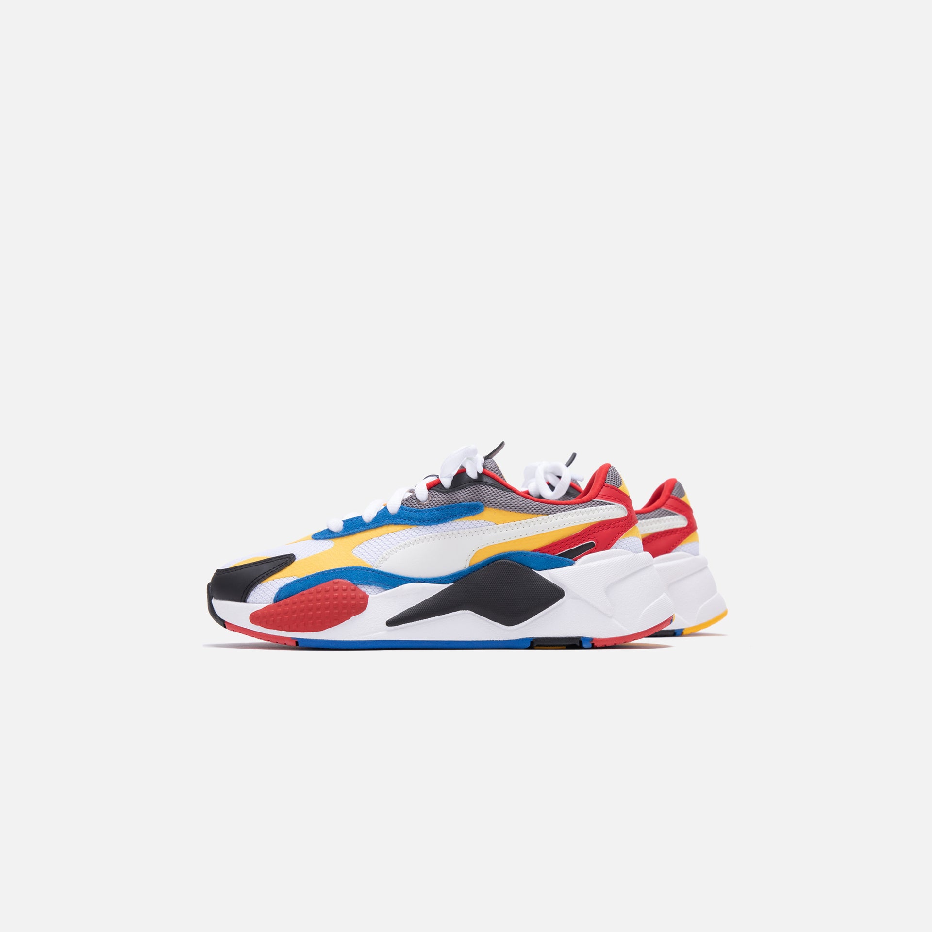 Puma Grade Scool RS-X3 Rubiks Cube - White / Blue / Red