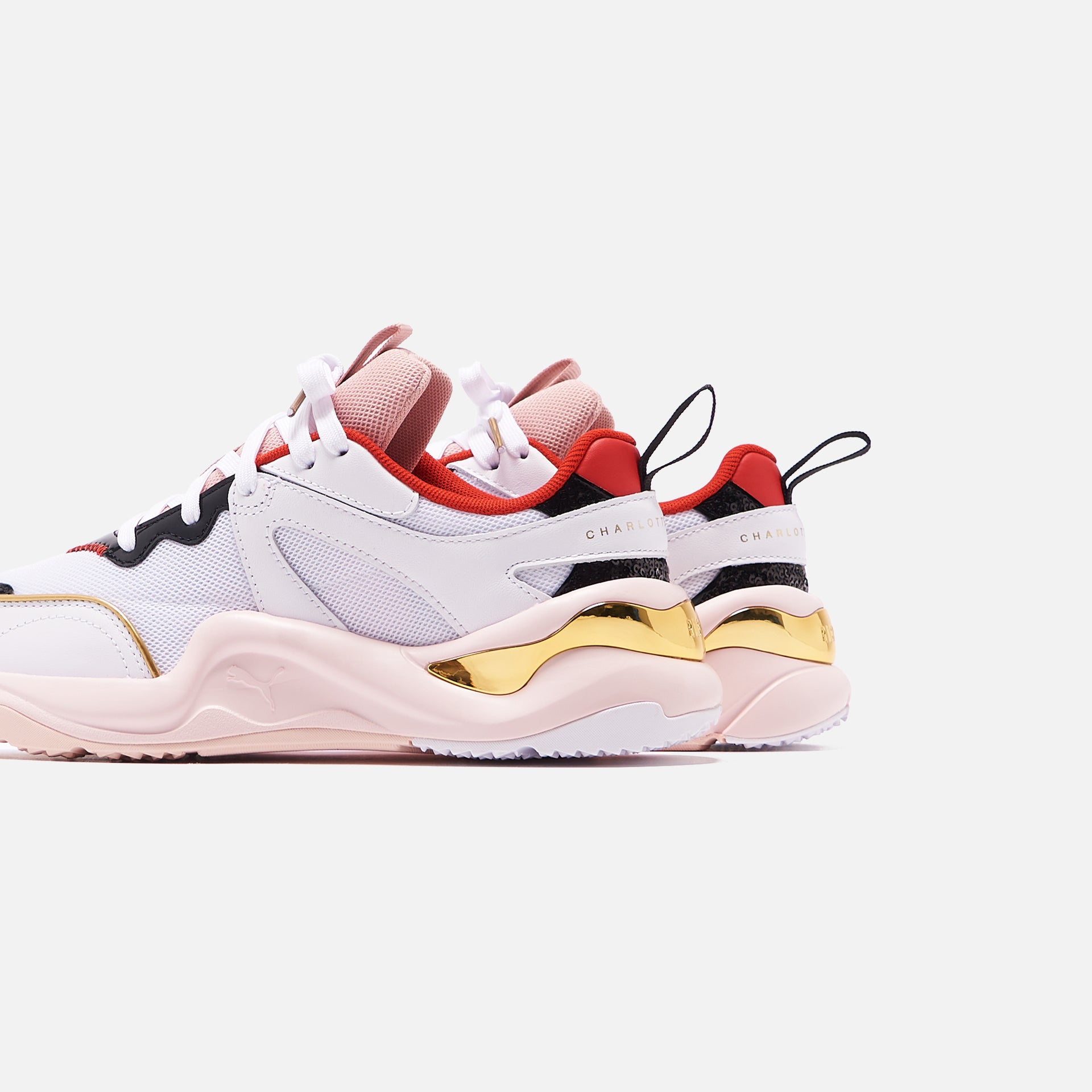 Puma x Charlotte Olympia WMNS Rise  - White / Pink / Gold