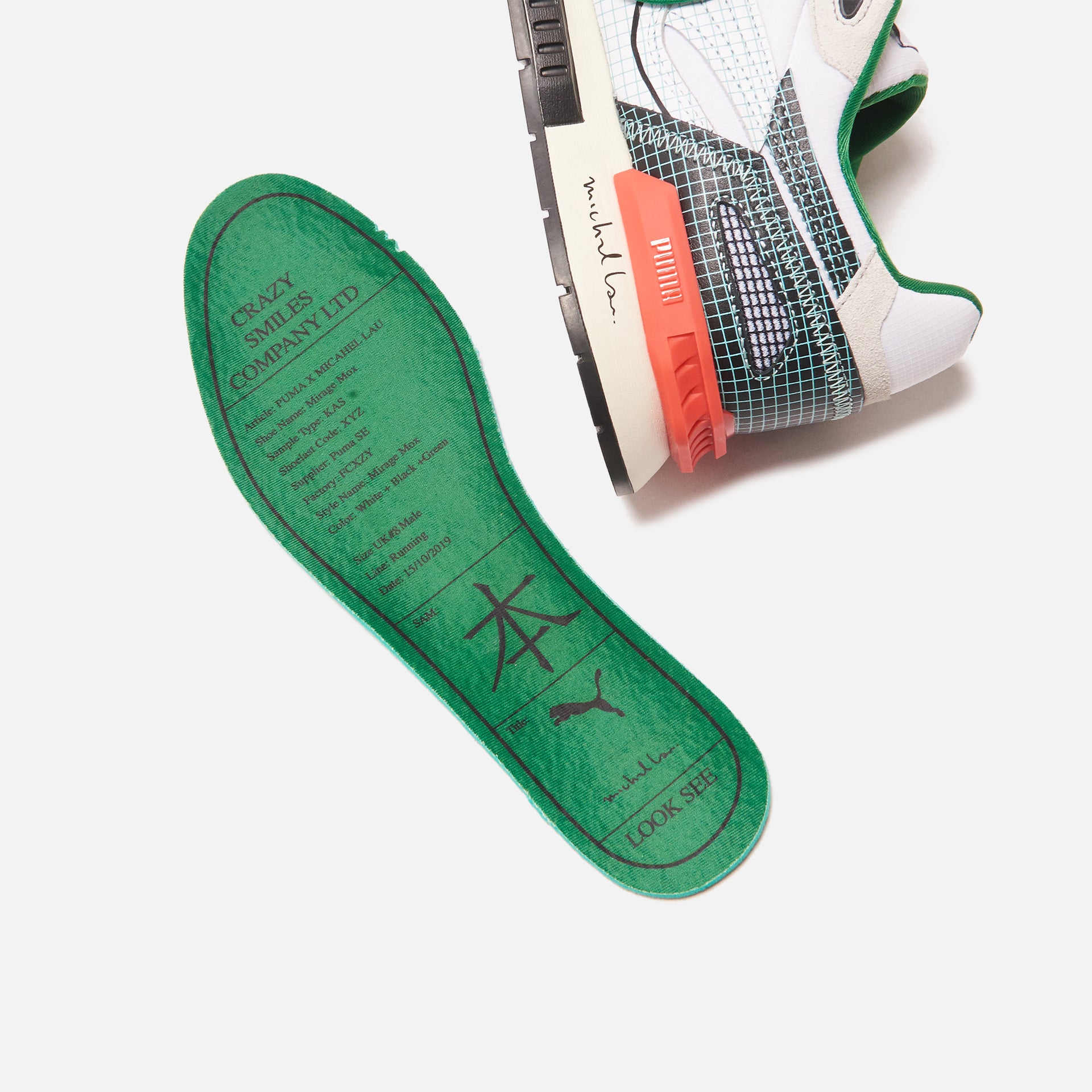 Puma x Michael Lau Mirage Mox - White