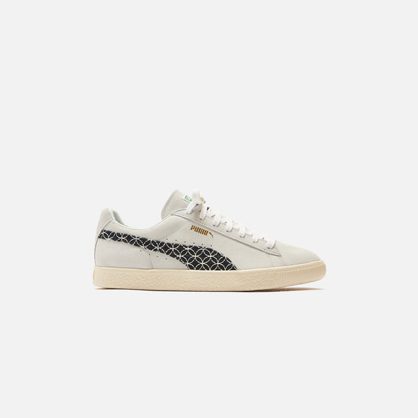 Puma Suede VTG MIJ Sashiko - Vaporous Gray / Intense Blue – Kith