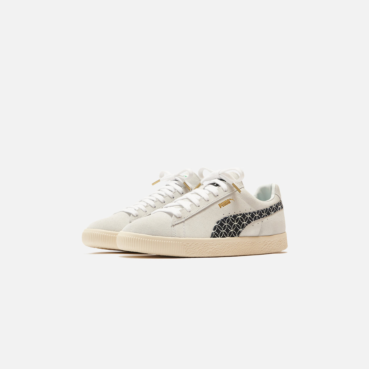 Puma Suede VTG MIJ Sashiko - Vaporous Gray / Intense Blue