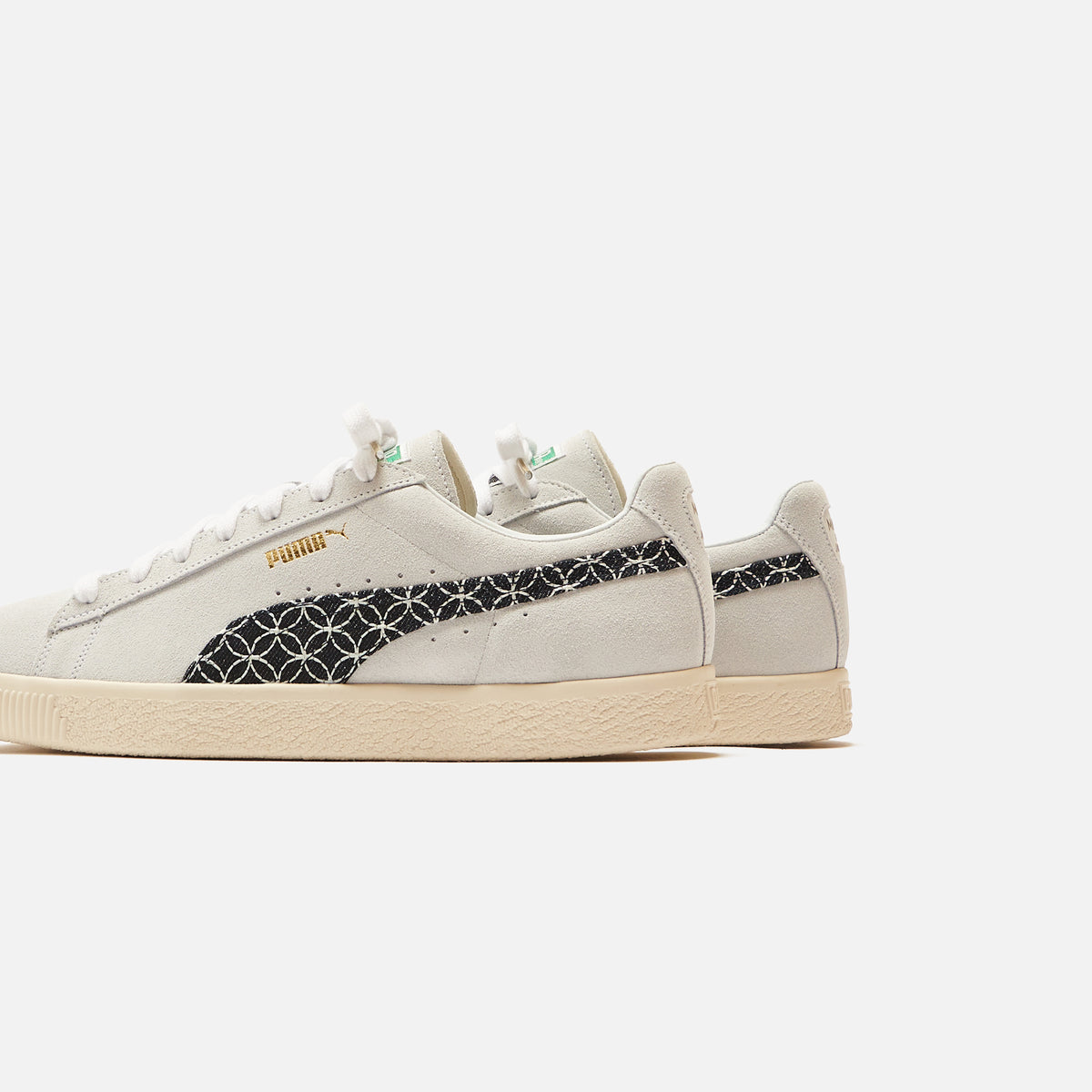 Puma Suede VTG MIJ Sashiko - Vaporous Gray / Intense Blue