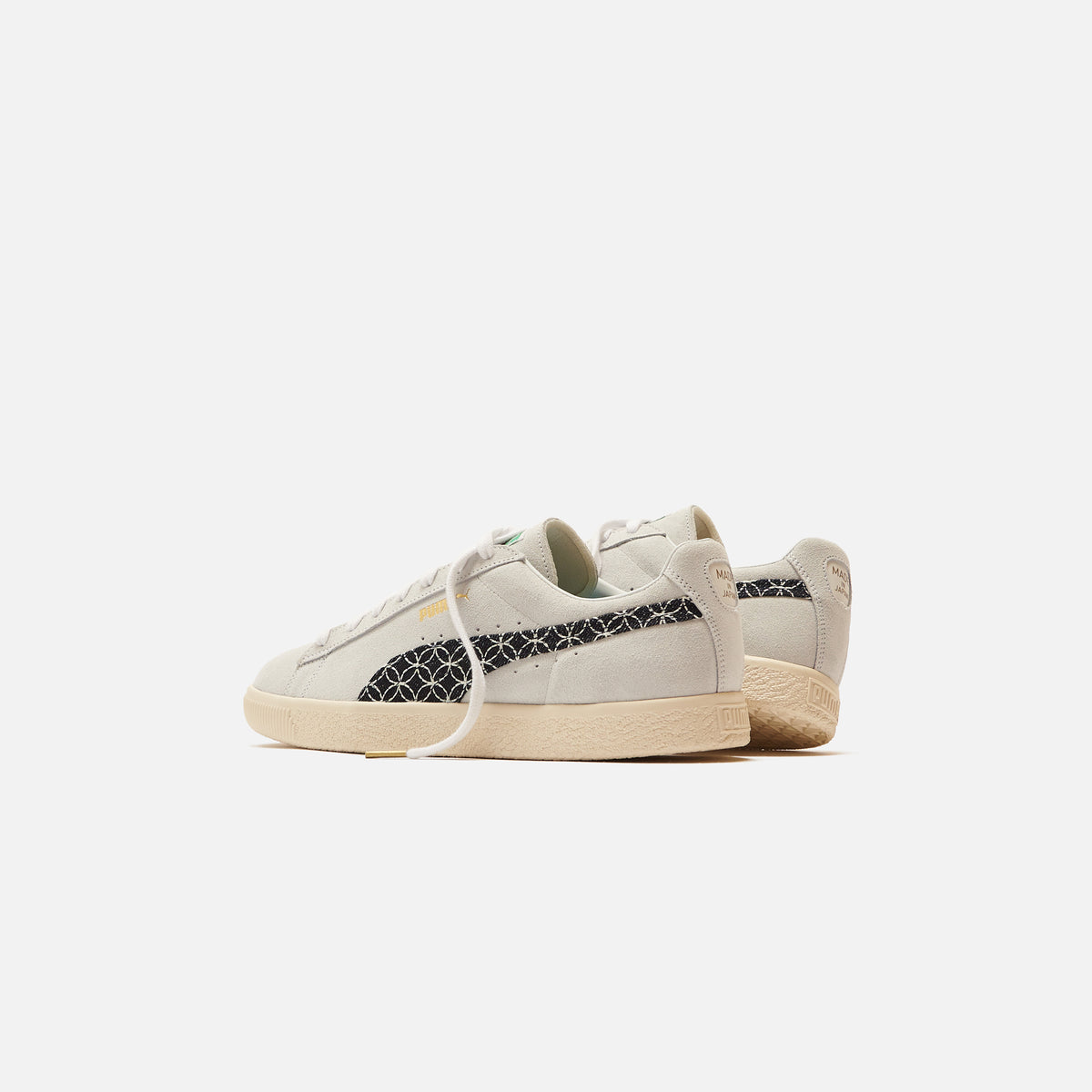 Puma Suede VTG MIJ Sashiko - Vaporous Gray / Intense Blue