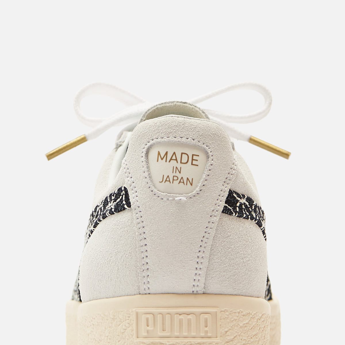Puma Suede VTG MIJ Sashiko - Vaporous Gray / Intense Blue