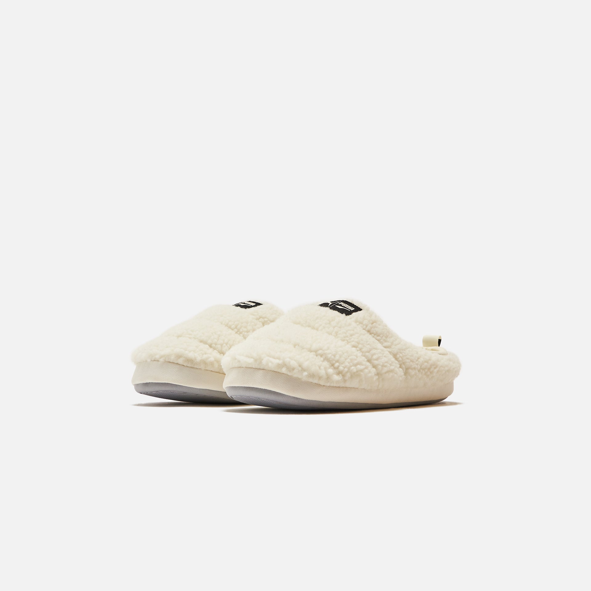 Puma Scuff Sherpa Whisper - White / Puma Black