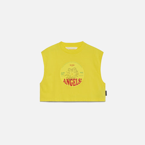 Palm Angels Records Angels Muscle Tee - Yellow