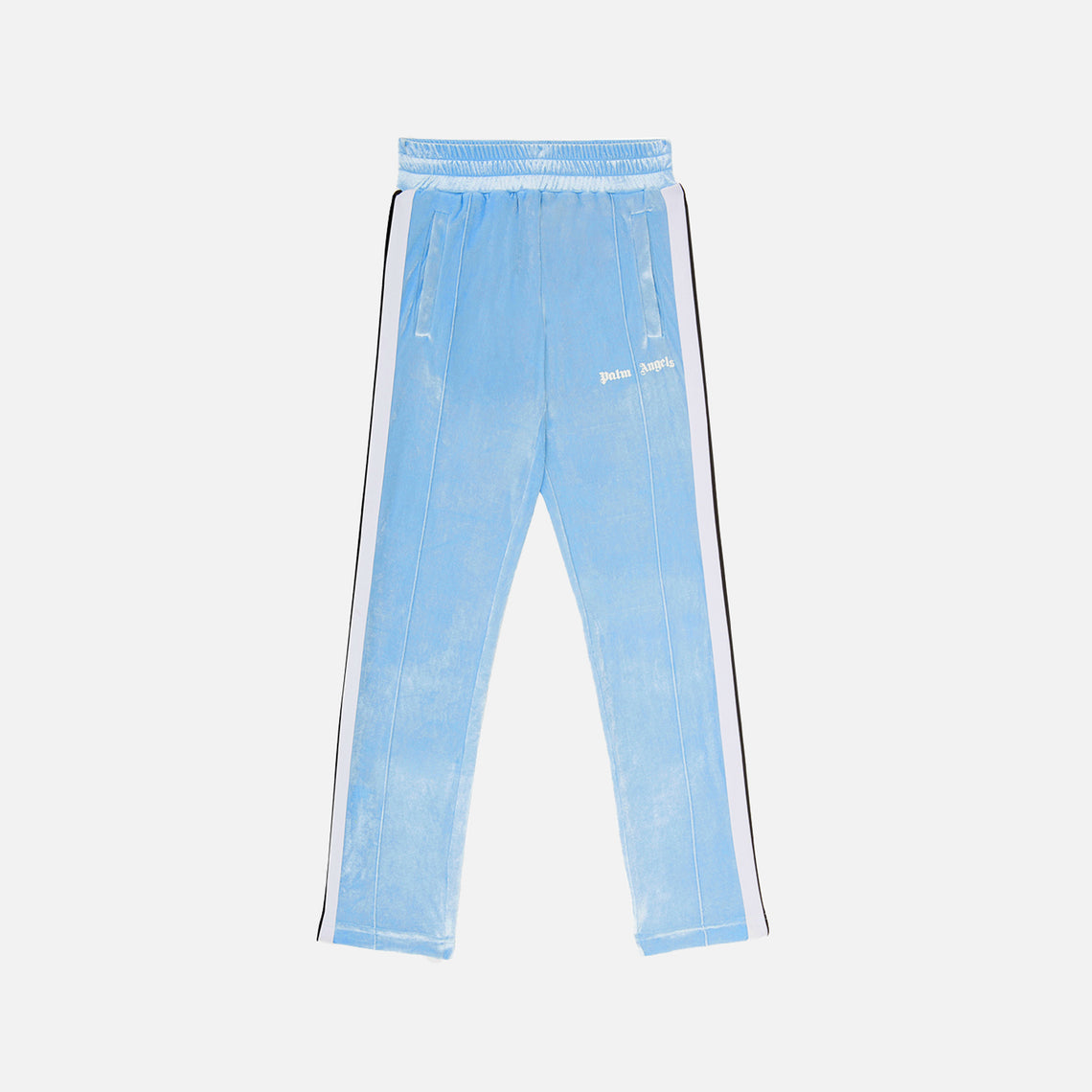 Palm Angels Chenille Track Pant - Light Blue / White – Kith