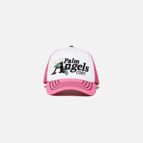 Palm Angels Daisy Logo Cap - Pink