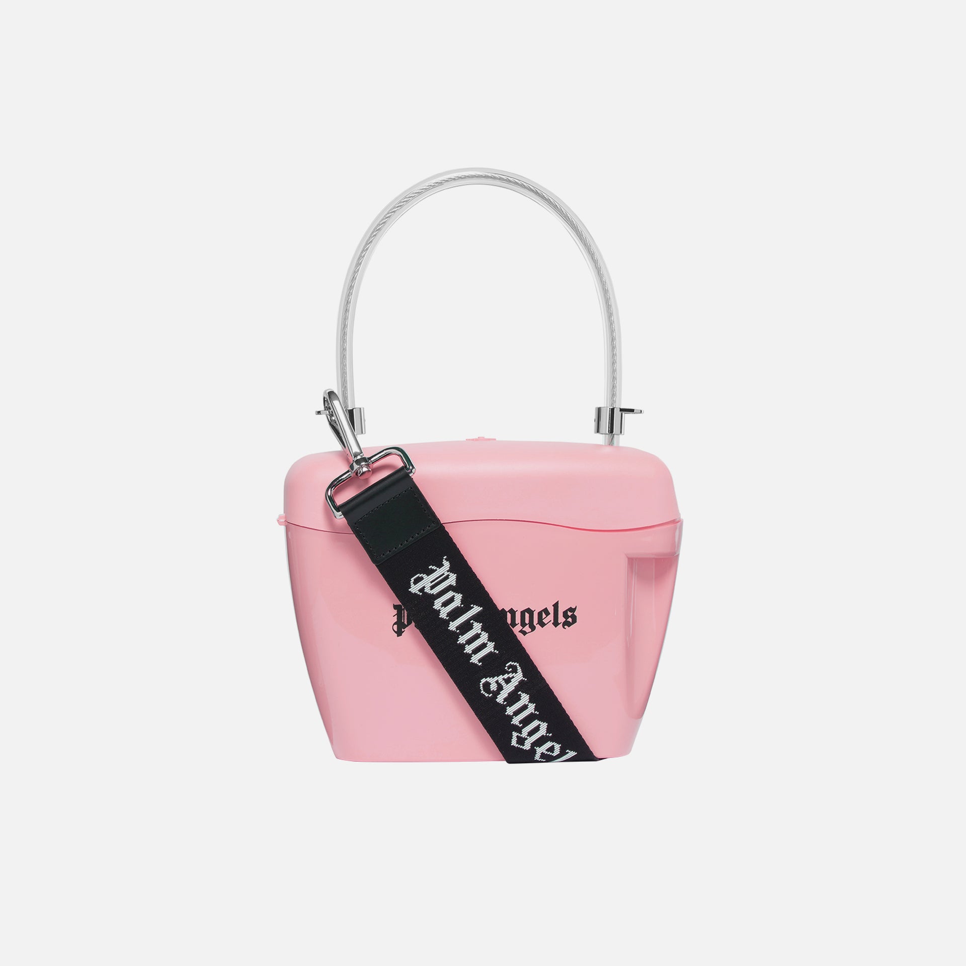 Palm Angels Strap Padlock Bag - Pink