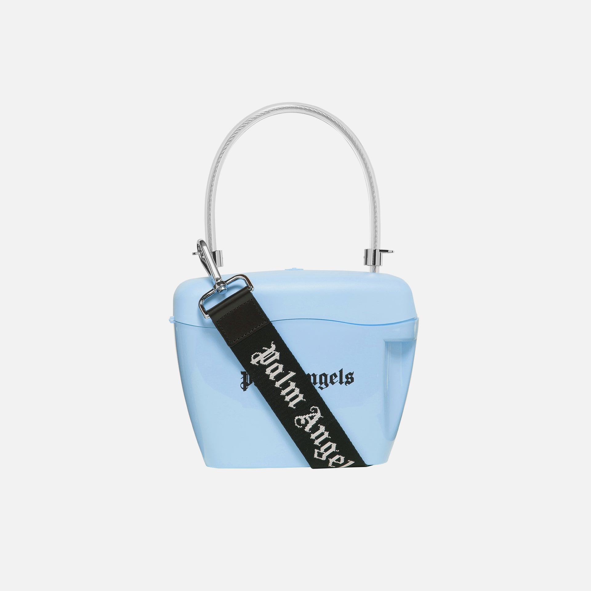 Palm Angels Strap Padlock Bag - Baby Blue