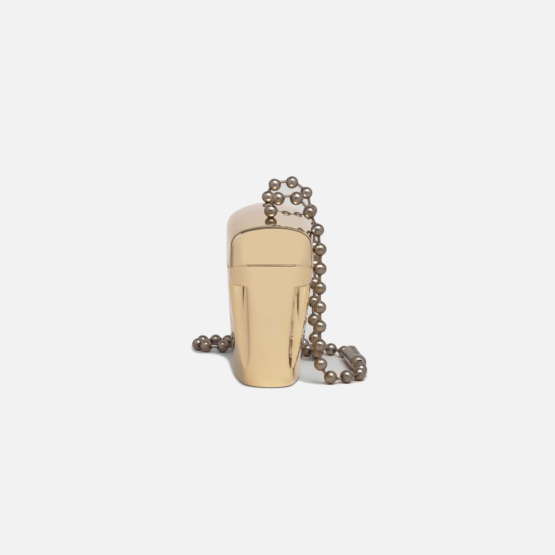 Palm Angels Metal Mini Padlock Bag - Gold
