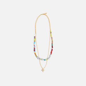 Palm Angels Soab Beads Necklace - Multicolor