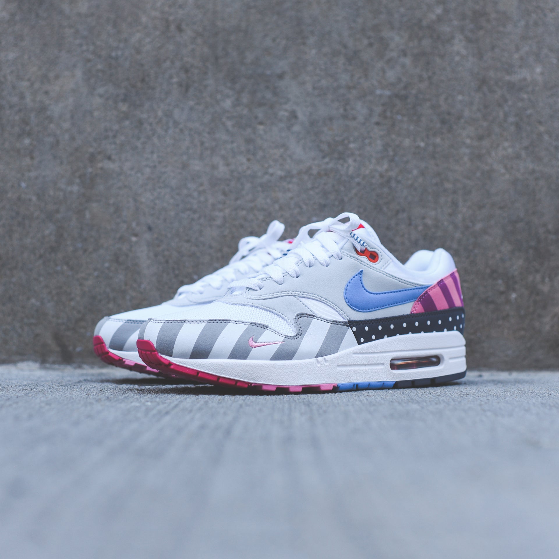 Nike x Parra Air Max 1 - White / Pure Platinum