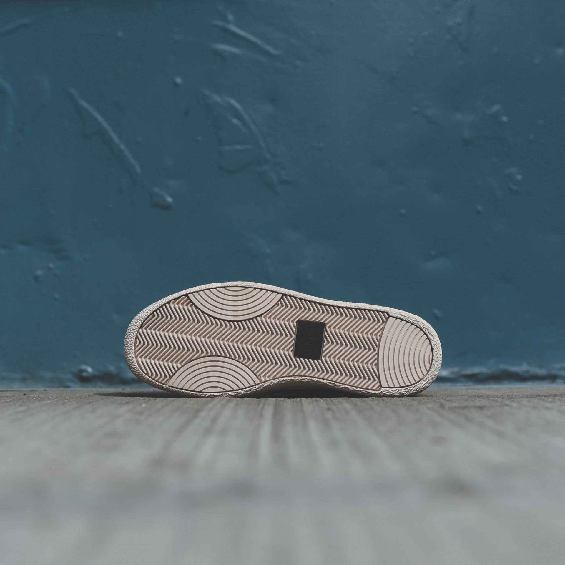 Puma x Ralph Sampson Lo Hoops - Pastel Parchment / Faded Denim