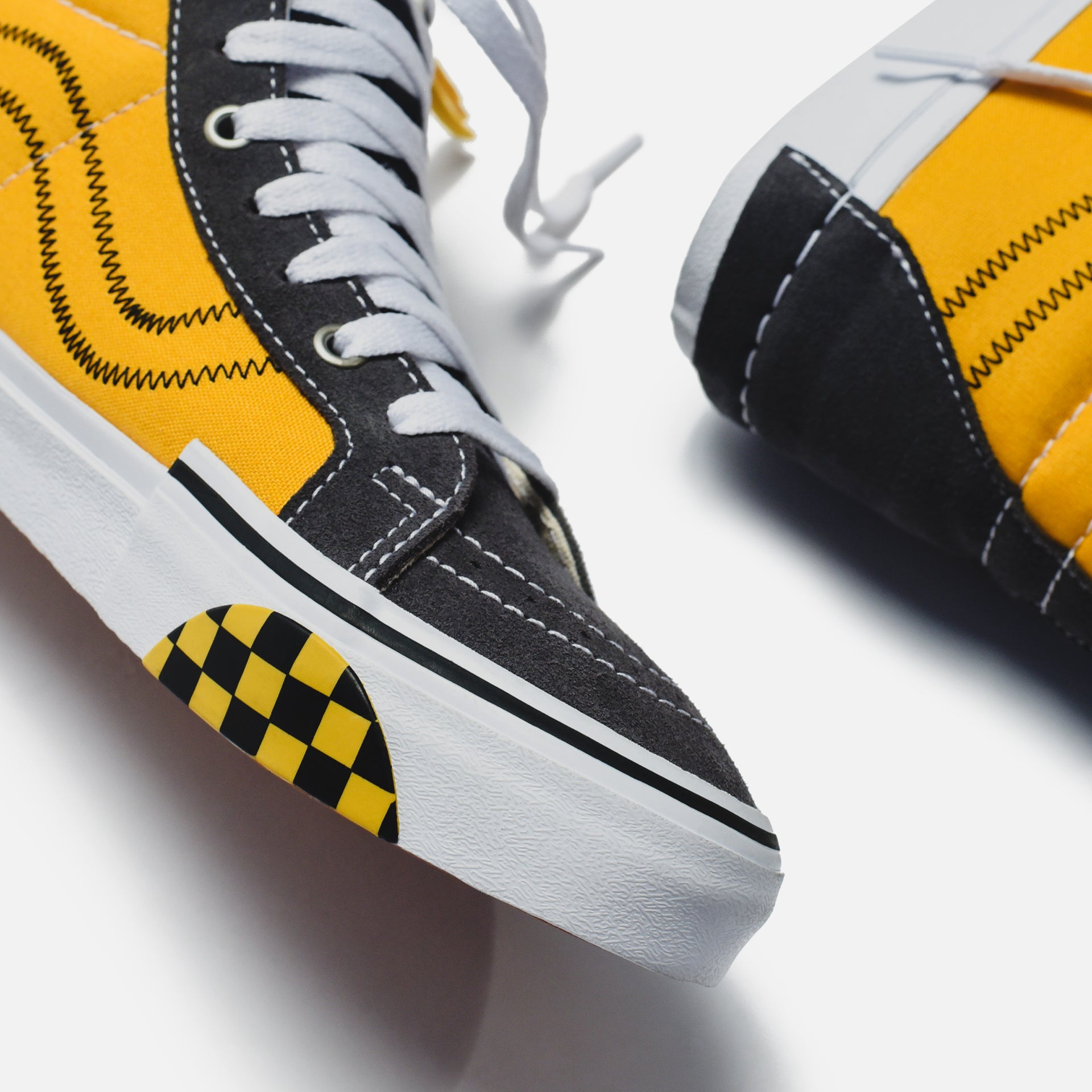 Vans SK8-Hi Reissue Cap - Pewter / Mango Mojito