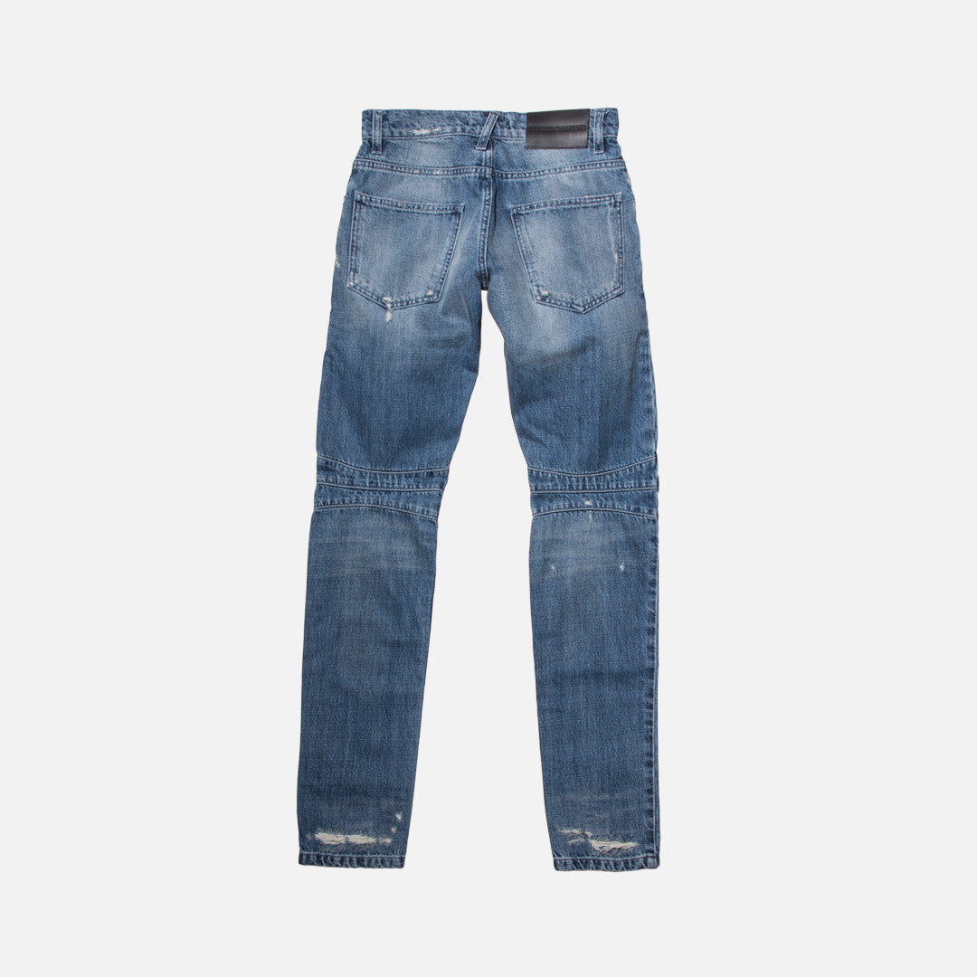 Pierre Balmain Moto Denim - Blue