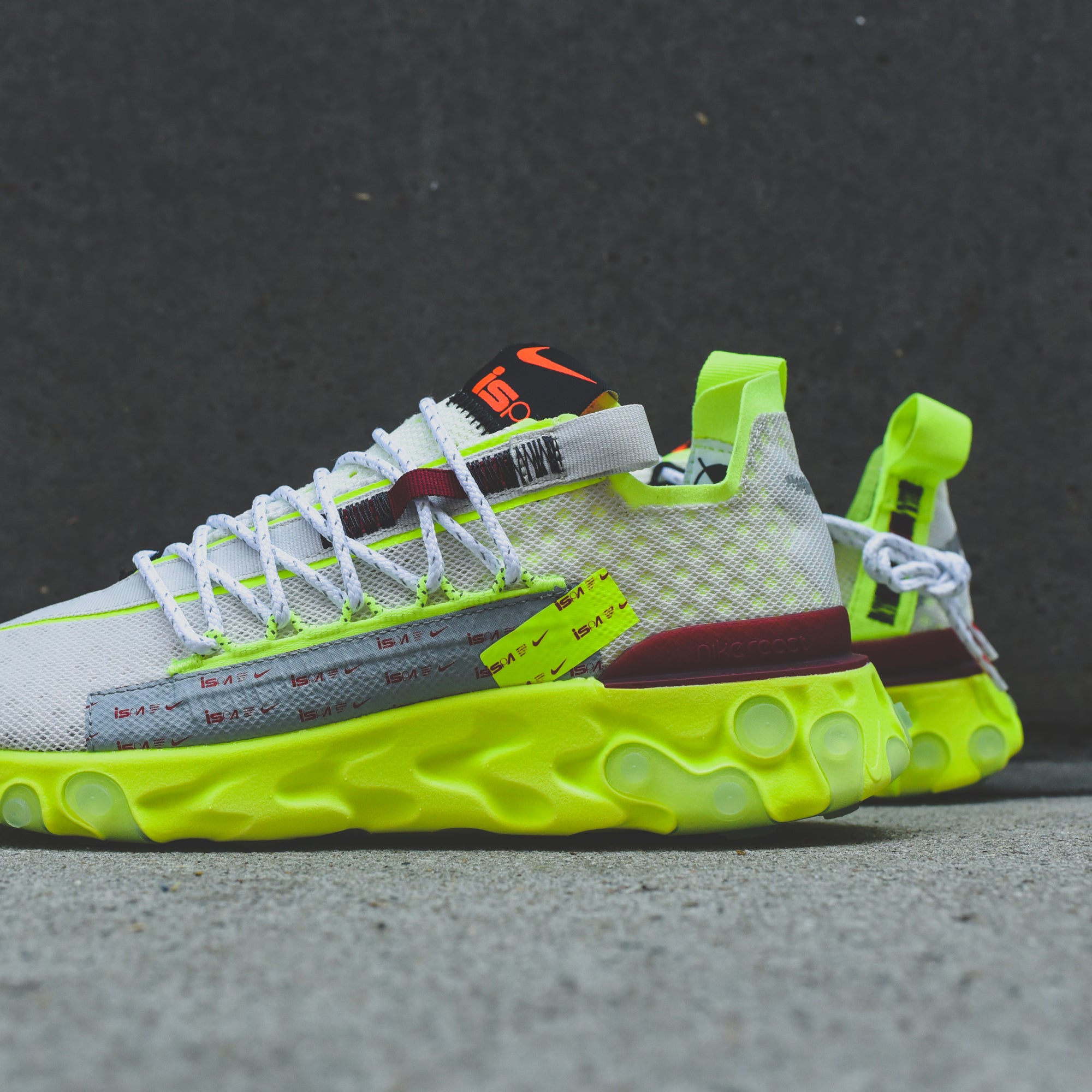 nike react ispa platinum tint