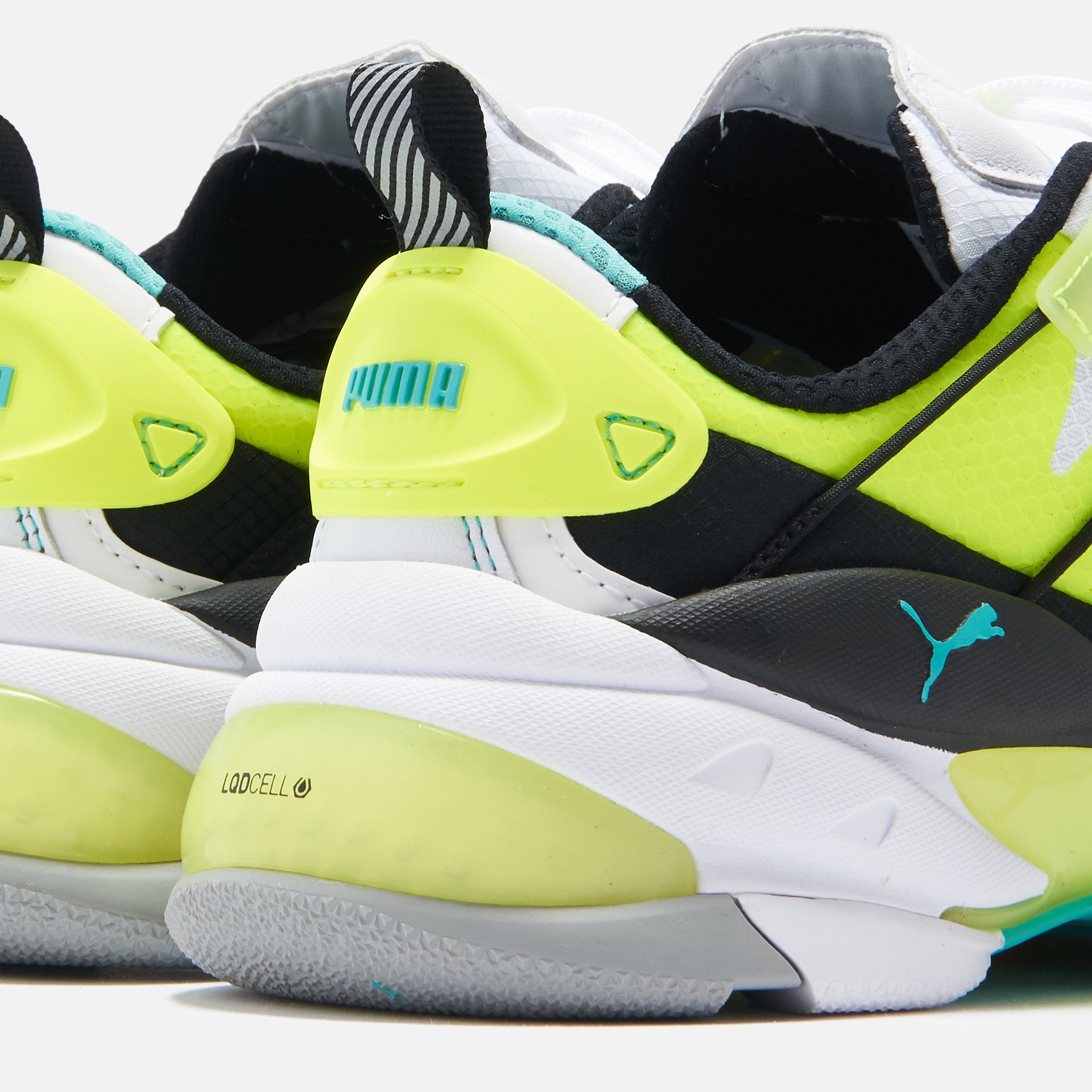 Puma LQD Cell Omega Lab - White / Yellow Alert