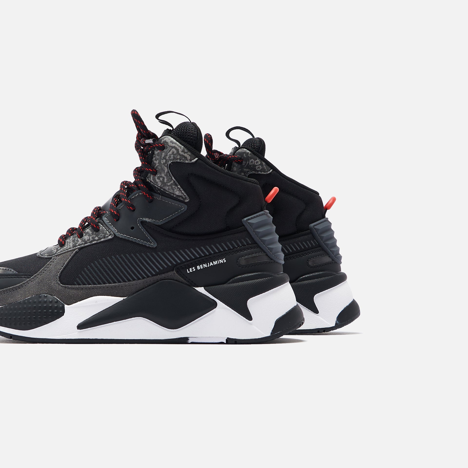 Puma x Les Benjamins RS-X Mid - Black / Grey