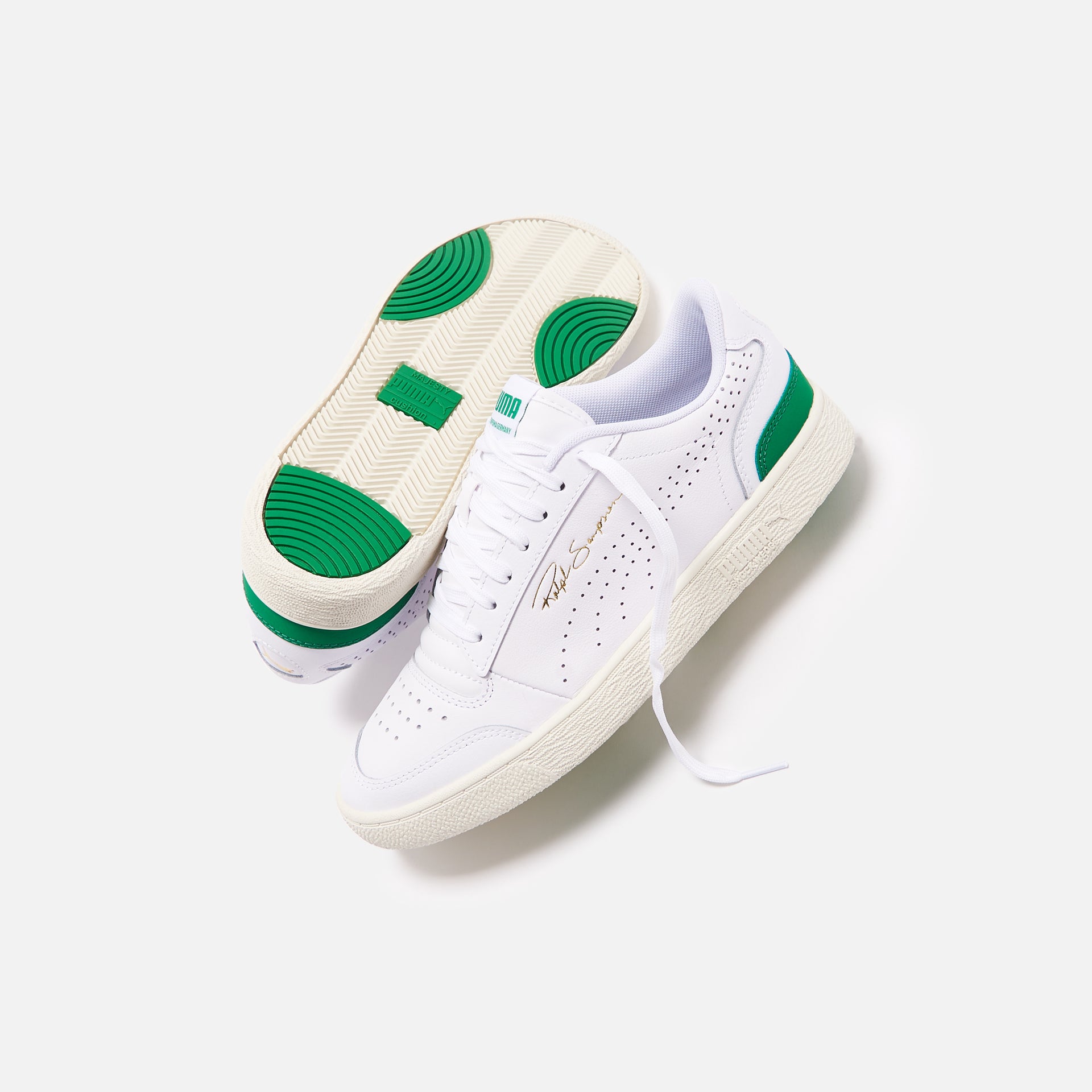 Puma Ralph Sampson Low - Puma White / Amazon Green