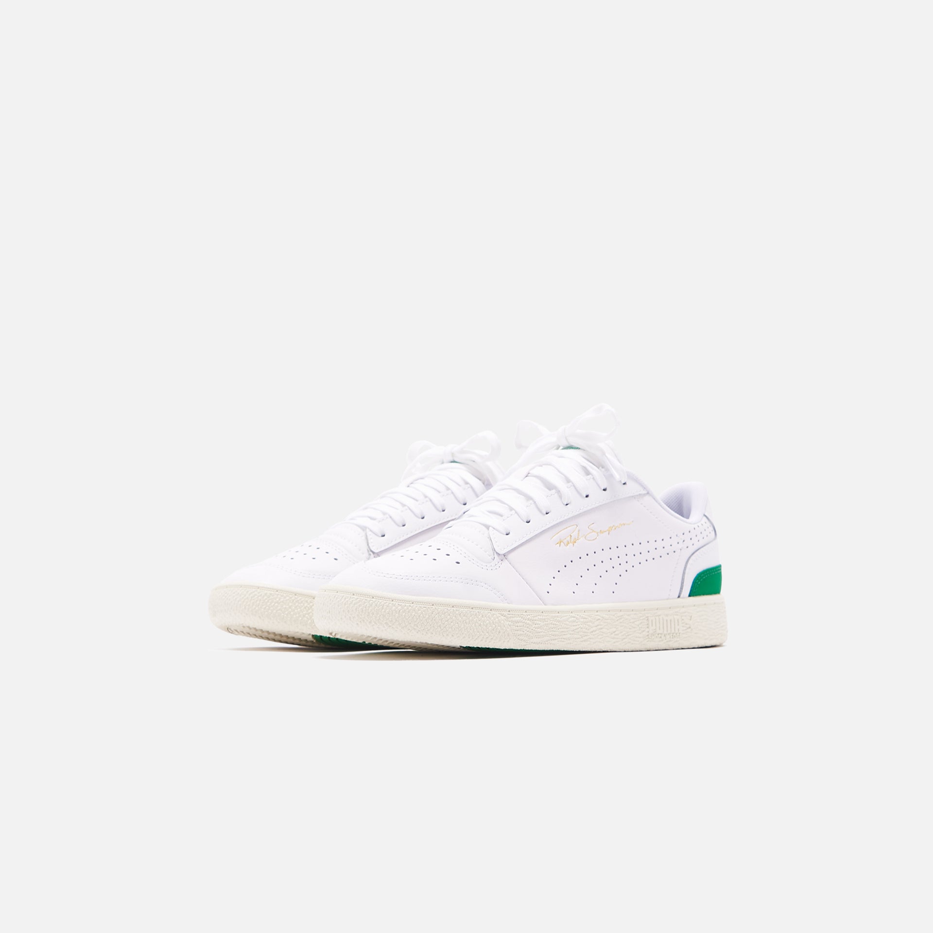 Puma Ralph Sampson Low - Puma White / Amazon Green