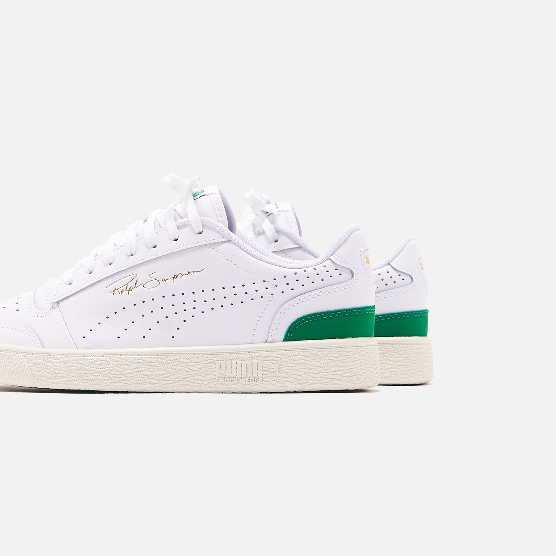 Puma Ralph Sampson Low - Puma White / Amazon Green