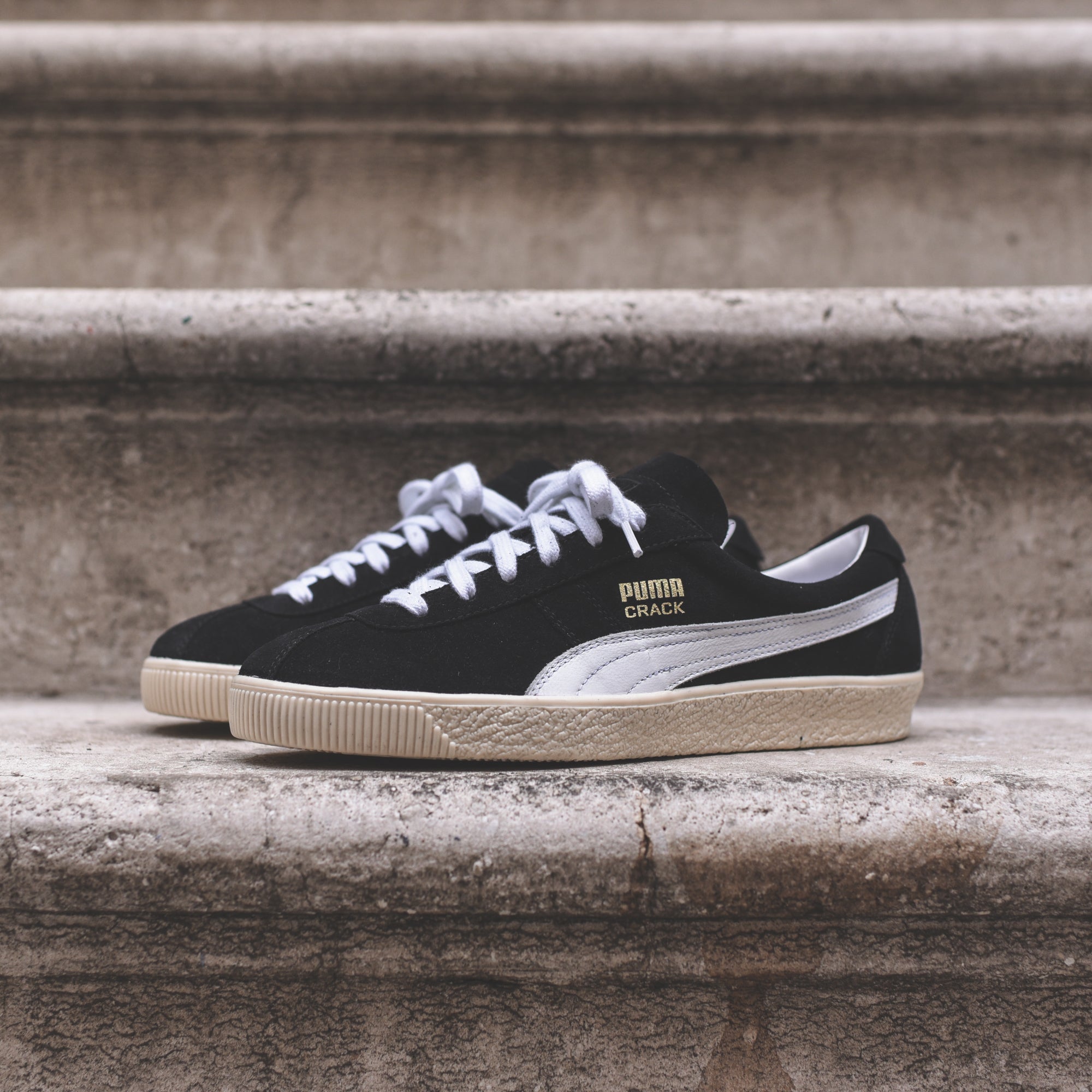 PUMA TE-KU BLACK US9 crack suede clyde Puma Crack | eBay UK