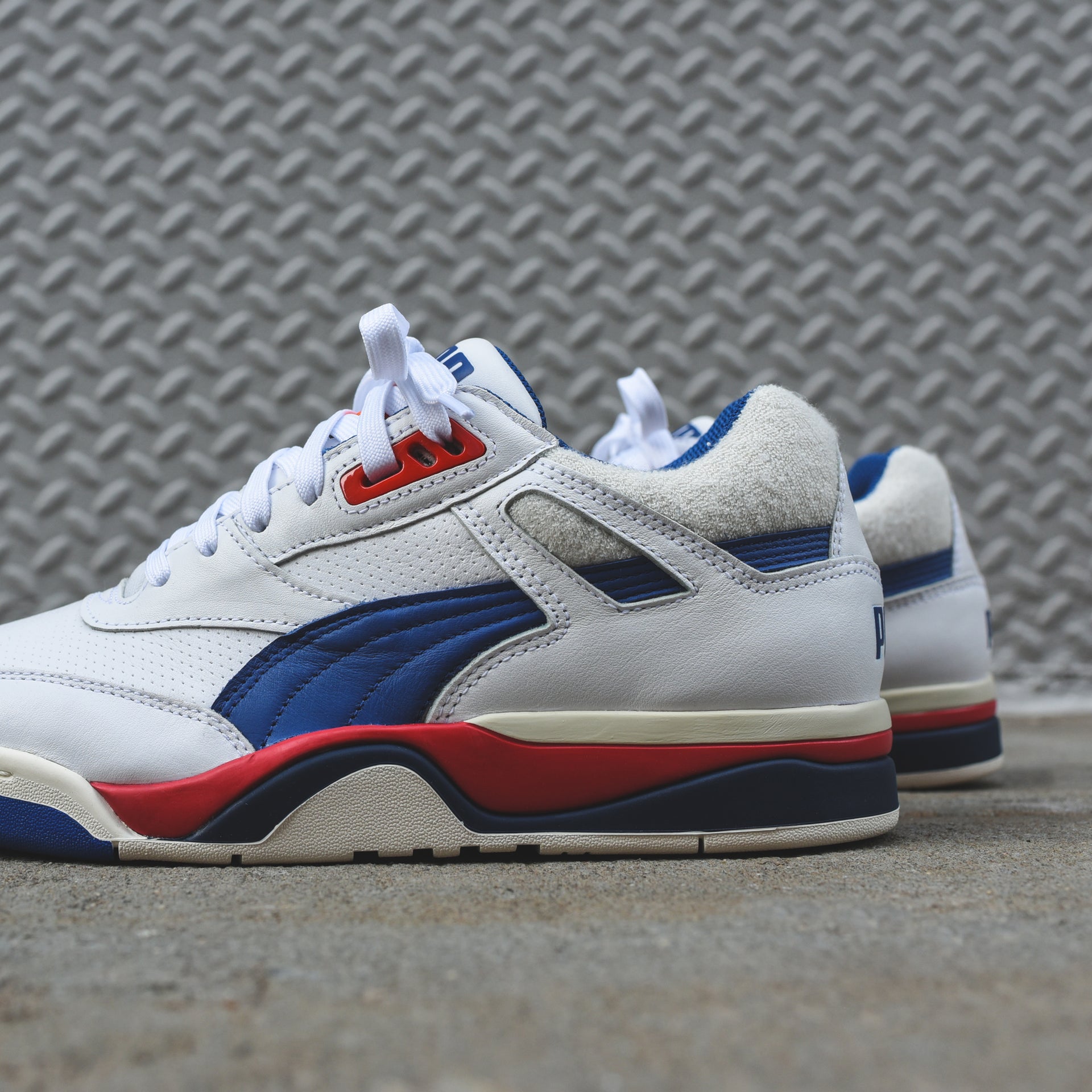 Puma Palace Guard OG - White / Blue / Red