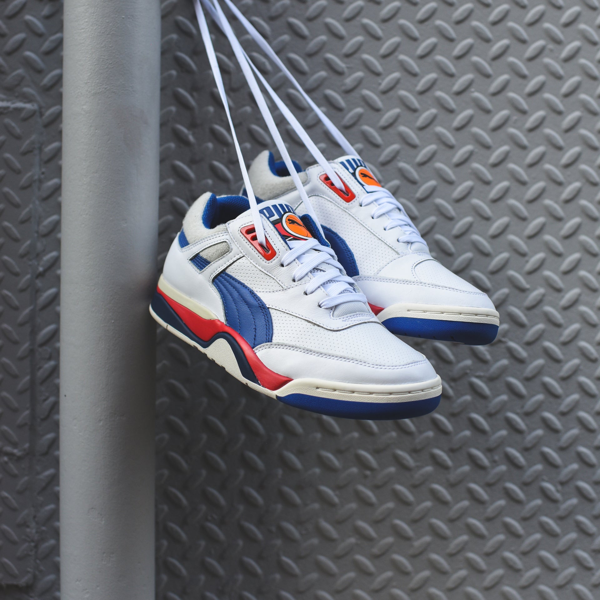 Puma Palace Guard OG - White / Blue / Red