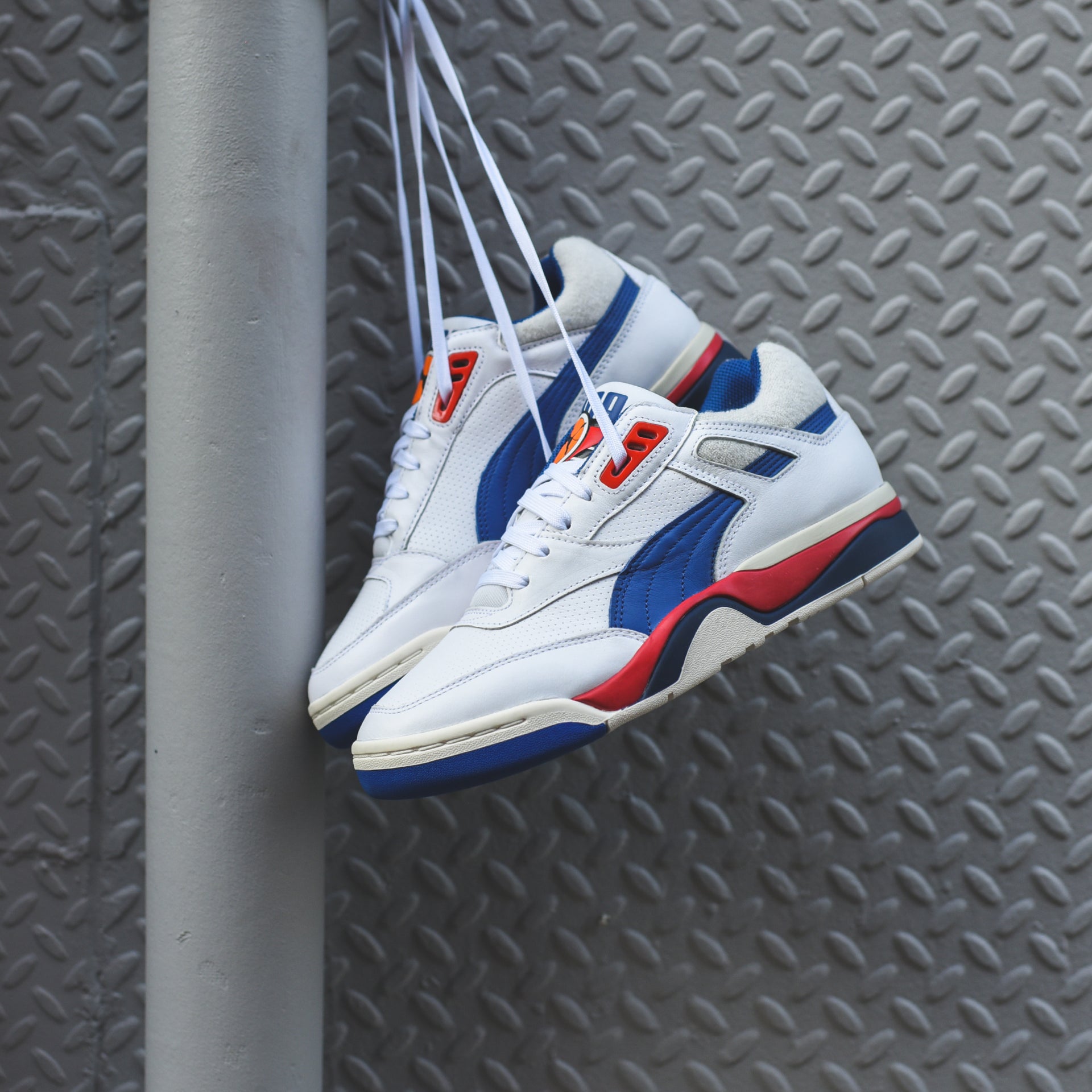 Puma Palace Guard OG - White / Blue / Red