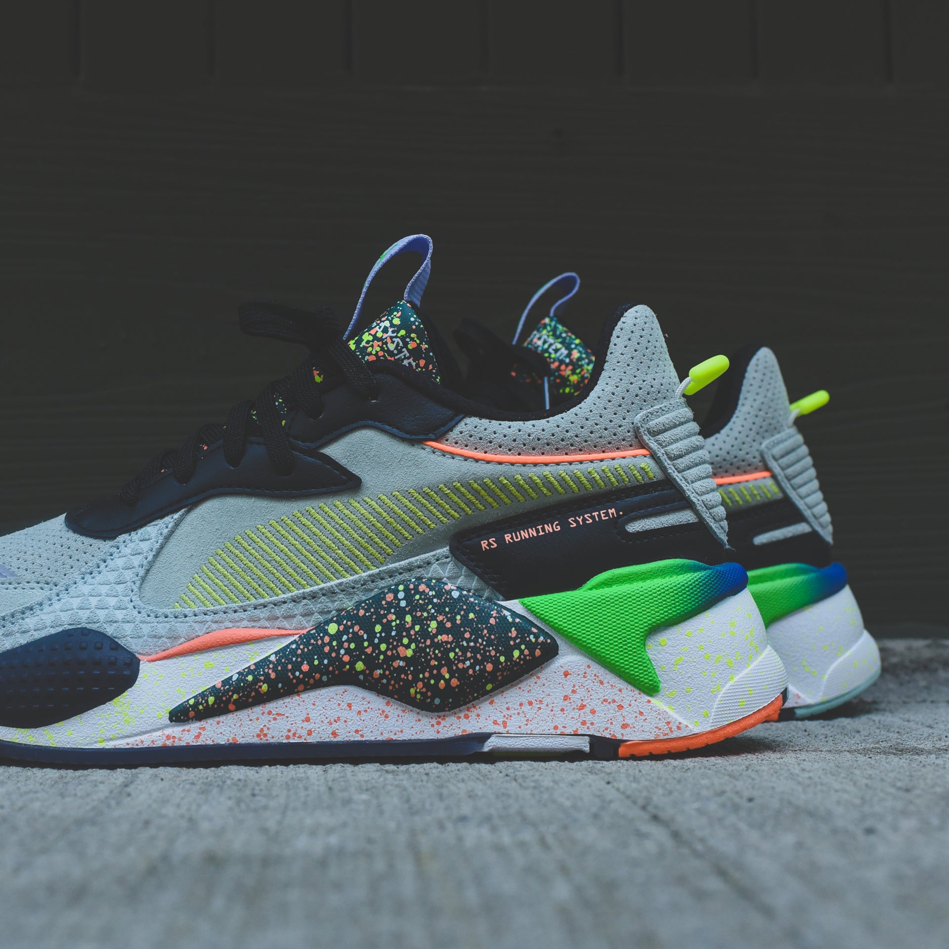 Puma RS-X FD - Fair Aqua / Ponderosa Pine