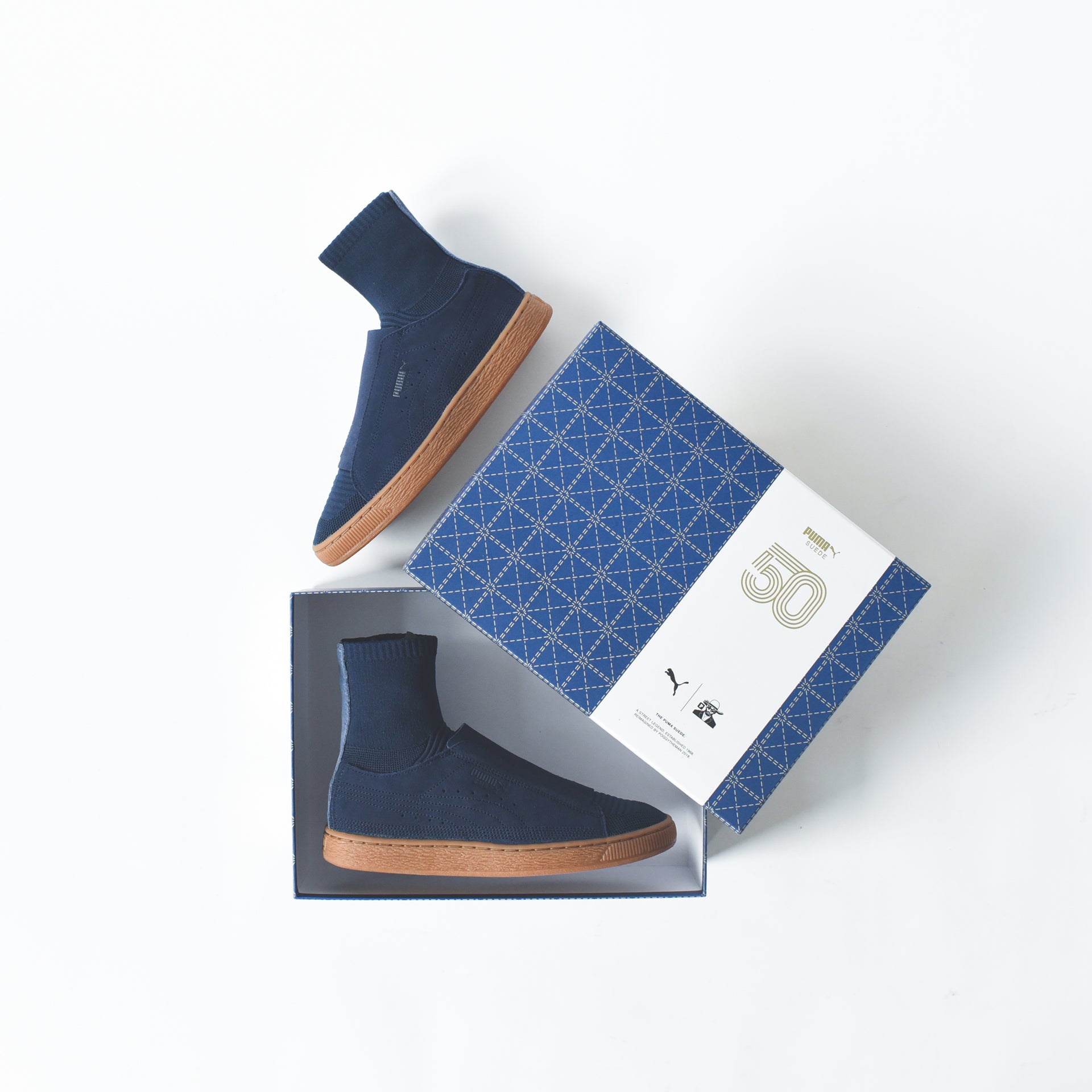 Puma x Poggy Suede Classic - Navy