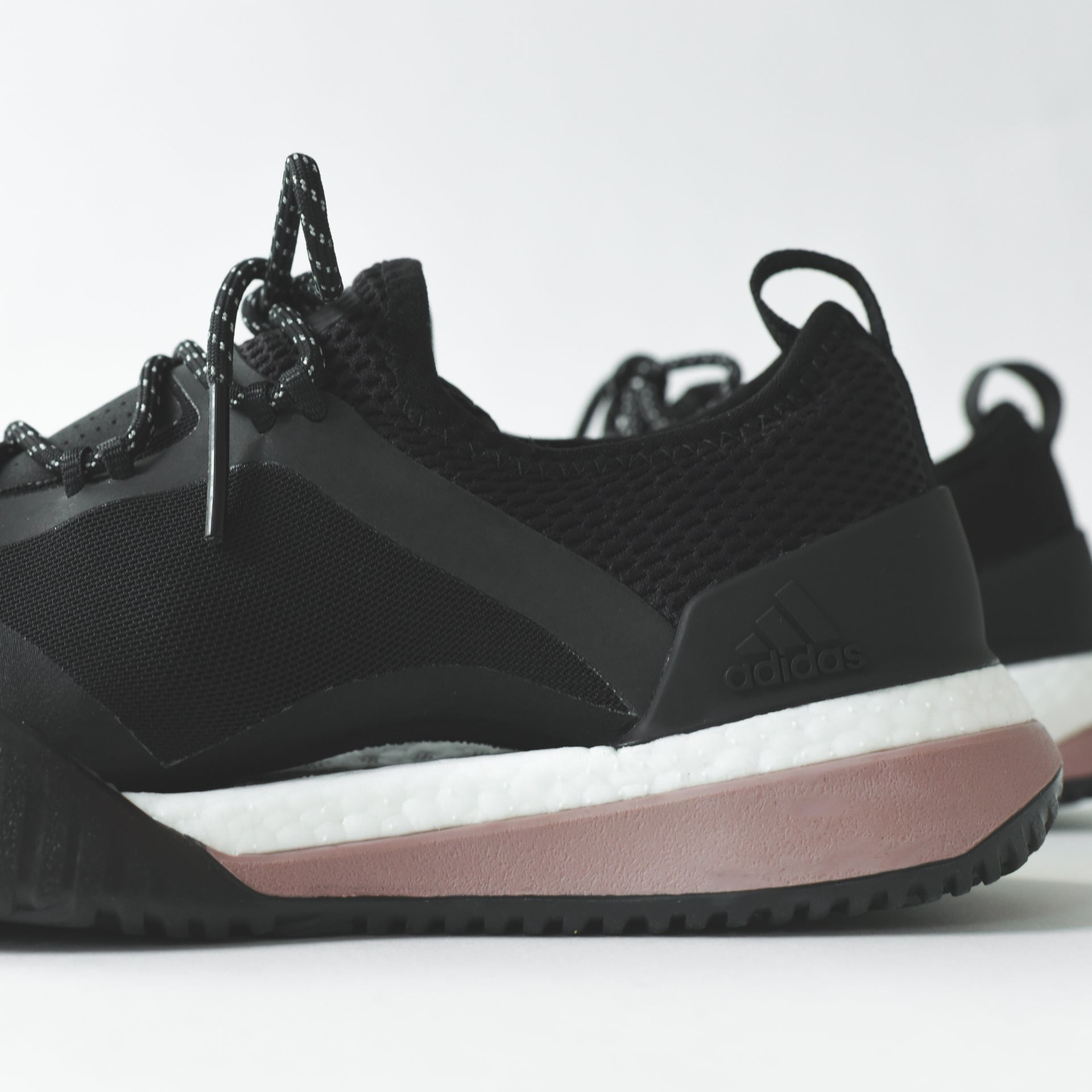 adidas by Stella McCartney WMNS PureBoost x TR 3.0 - Black / Smoked Pink / Noble Maroon