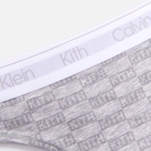 Kith Women for Calvin Klein Thong - Light Heather Grey