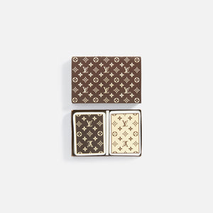 What Goes Around Comes Around Louis Vuitton Paper Playing Cards - Brown