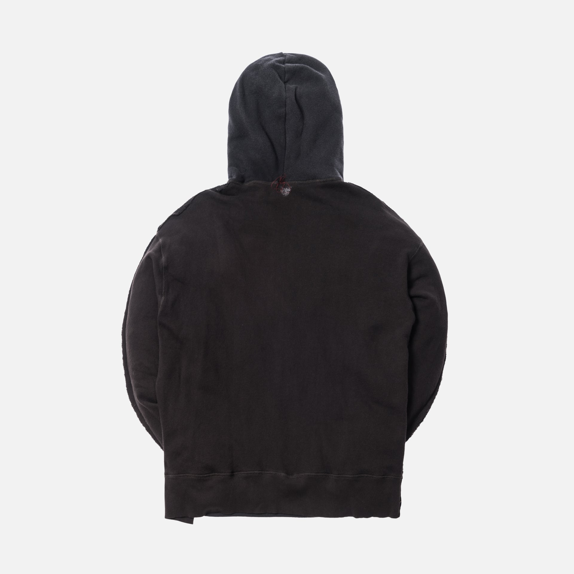 R-13 Two Toned Seam Hoodie - Black