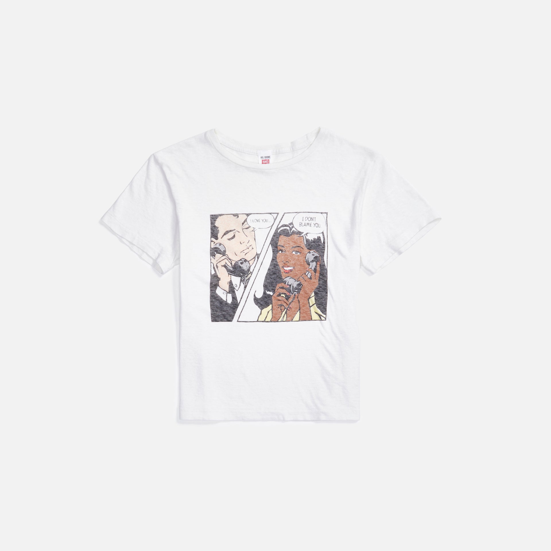 ReDone Classic Tee "I Don't Blame You" - Vintage White