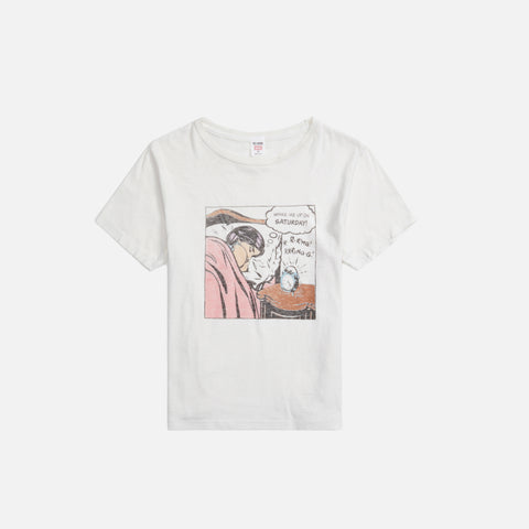 ReDone Classic Tee Saturday - Vintage White
