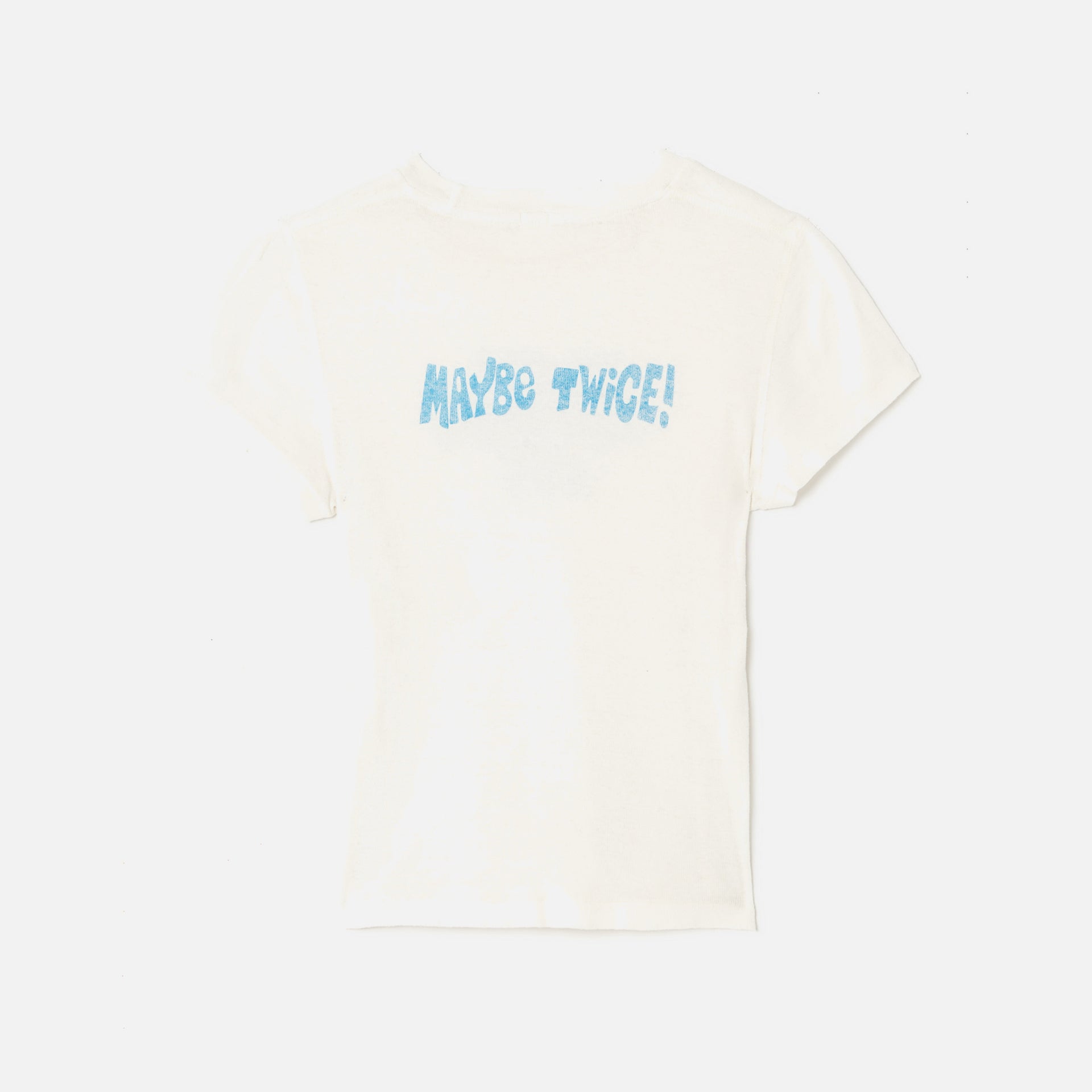 ReDone 90s Baby Tee - Vintage White