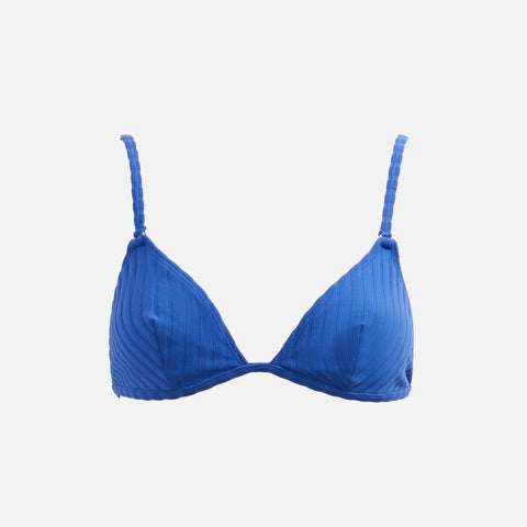 Solid & Striped Lulu Bikini Top - Varsity Blue