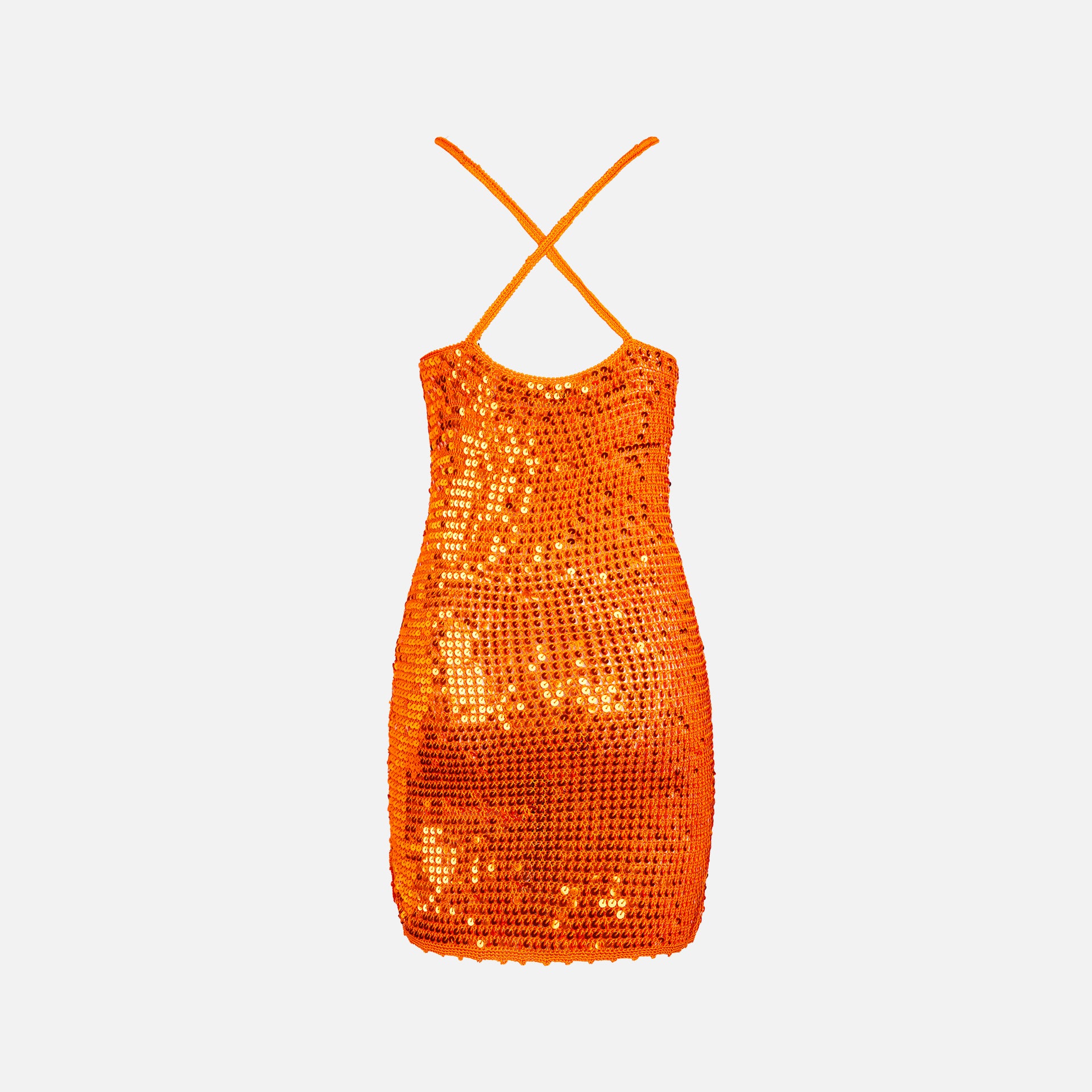 Retrofete Elliana Mini Dress - Orange