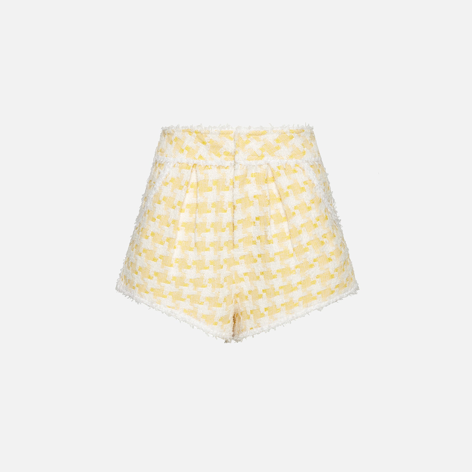 Retrofete Adri Shorts - Yellow / White