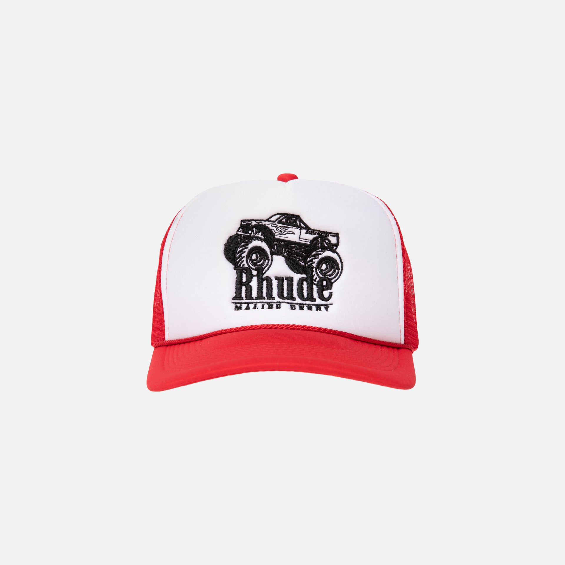 Rhude Trucker Hat Malibu Derby - Red