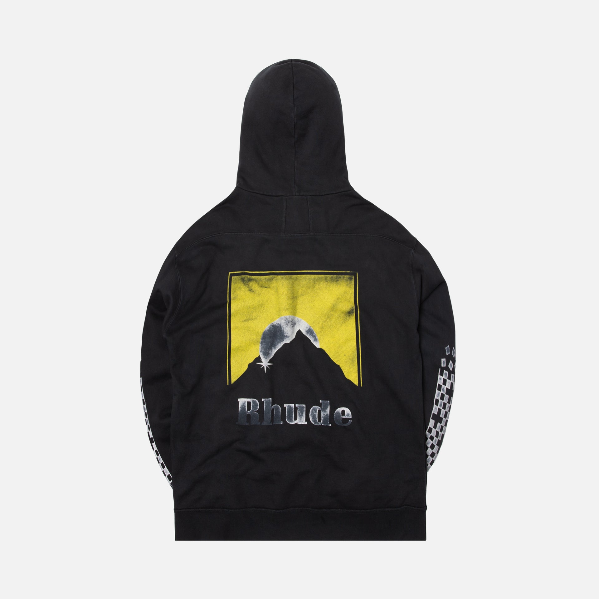 Rhude Moonlight Logo Hoodie - Black