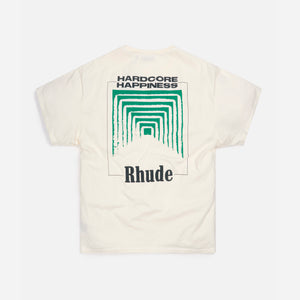 Rhude Graphic Tee Box Perspective - White / Green