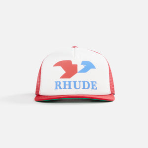 Rhude Of America Trucker Cap - Red