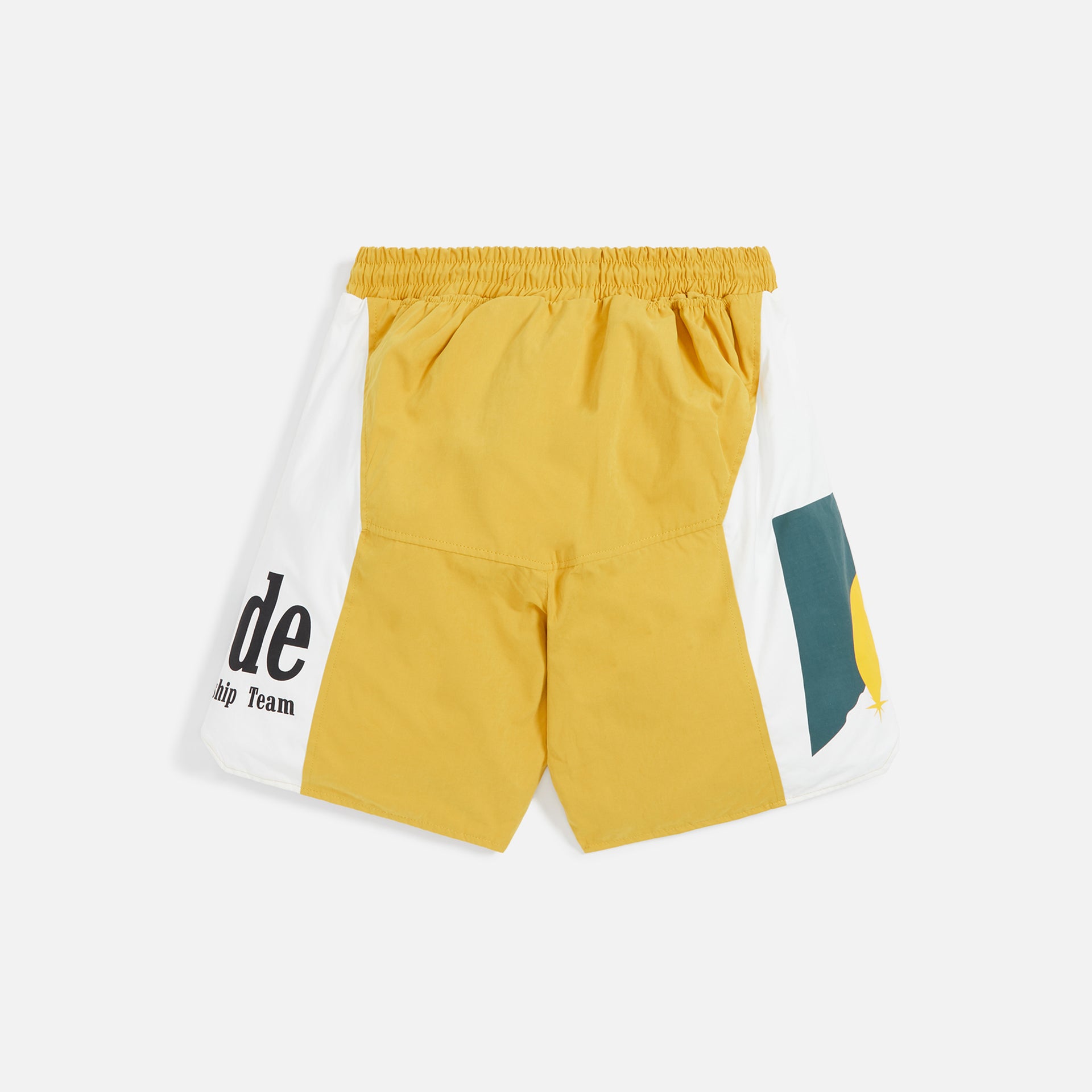 Rhude Panel Logo Short - Mustard