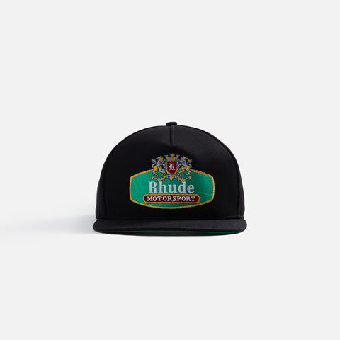 Rhude Racing Crest Hat - Black